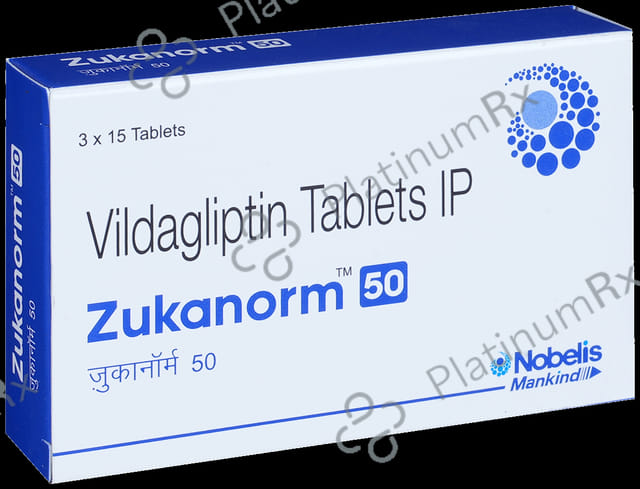 Zukanorm 50mg Tablet 15s