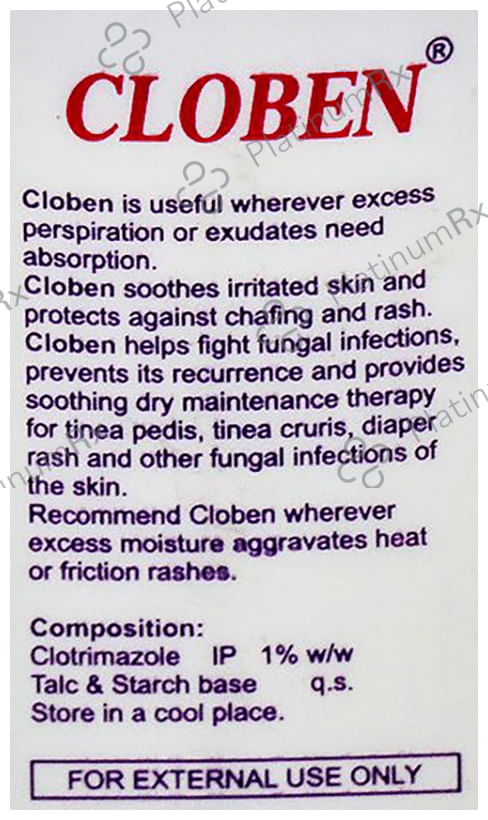 Cloben Dusting Powder