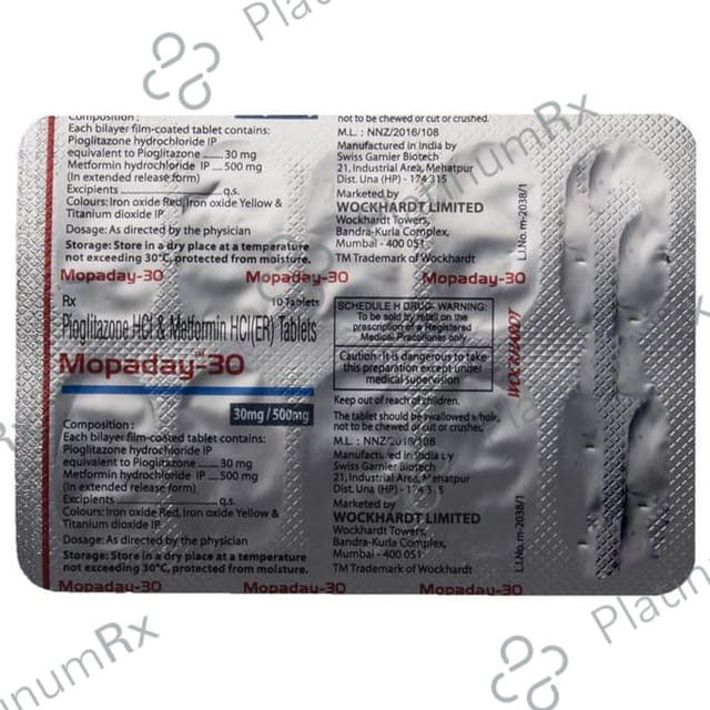 Mopaday 30 Tablet ER