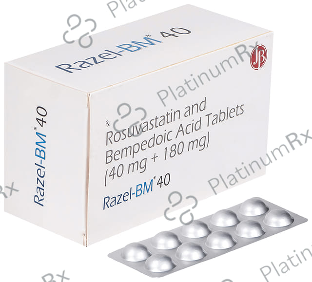 Razel BM 180/40mg Tablet 10s
