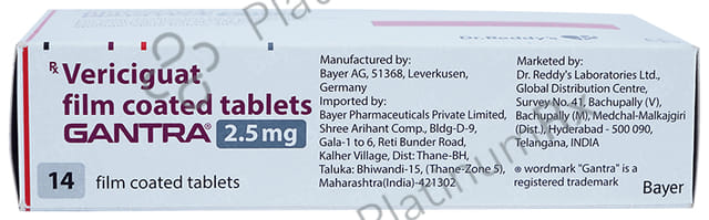 Gantra 2.5mg Tablet 14s