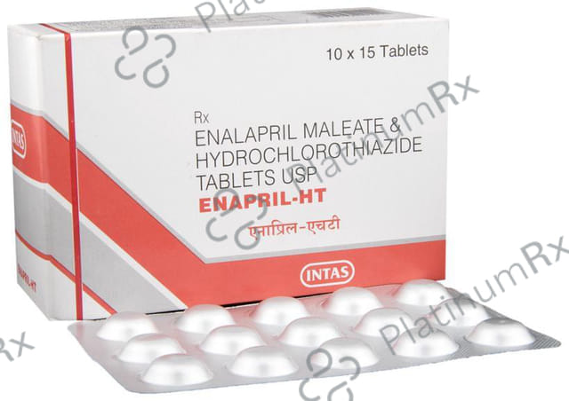 Enapril HT 10/25mg Tablet 15s