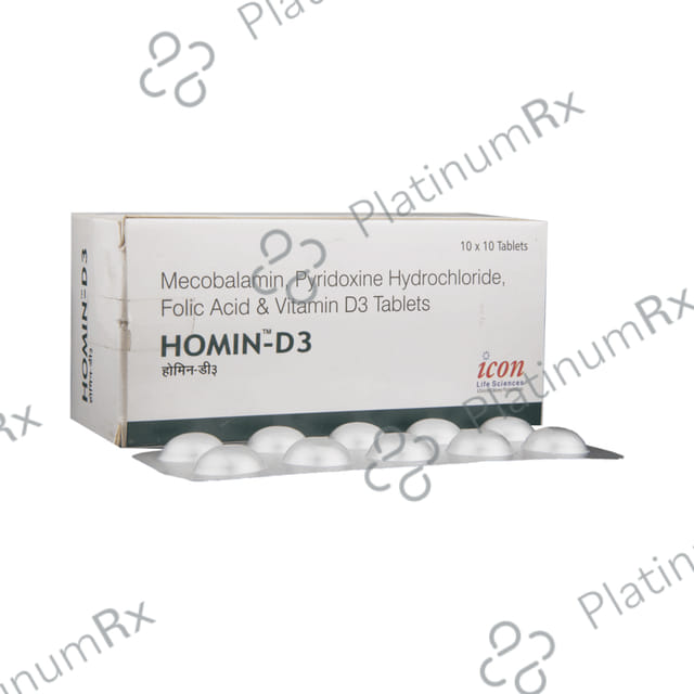 Homin D3 Tablet 10s