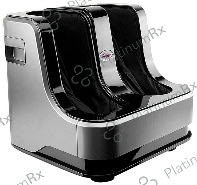 Dr Physio Shiatsu Electric Powerful Leg Foot and Calf Massager Machine Black