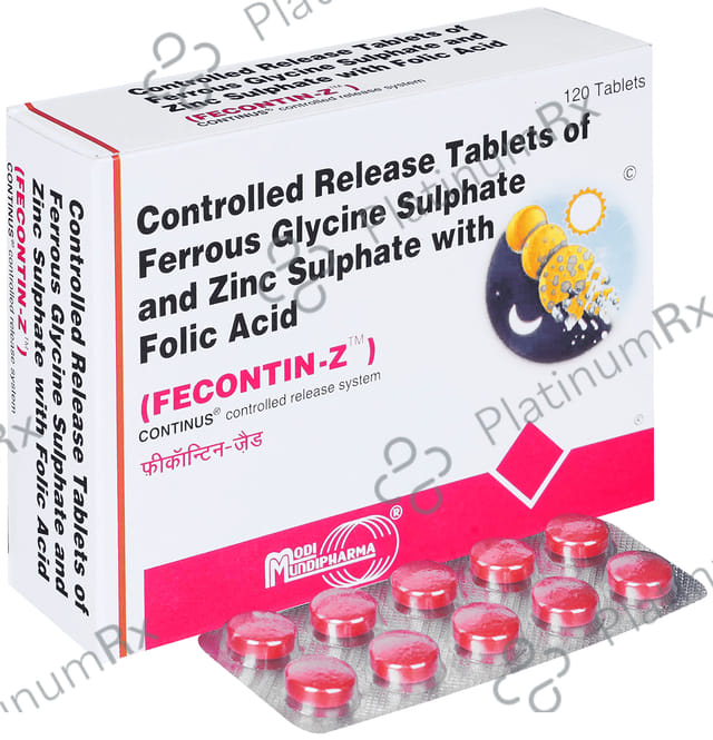Fecontin Z Tablet CR 10s