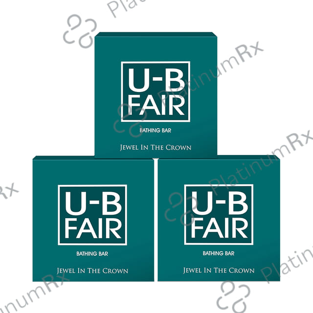 U-B Fair Bathing Bar (150gm Each) 3 units