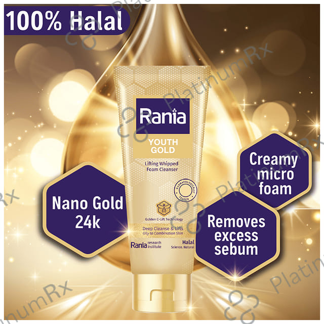 Rania Youth Gold Lifting Whipped Foam Cleanser