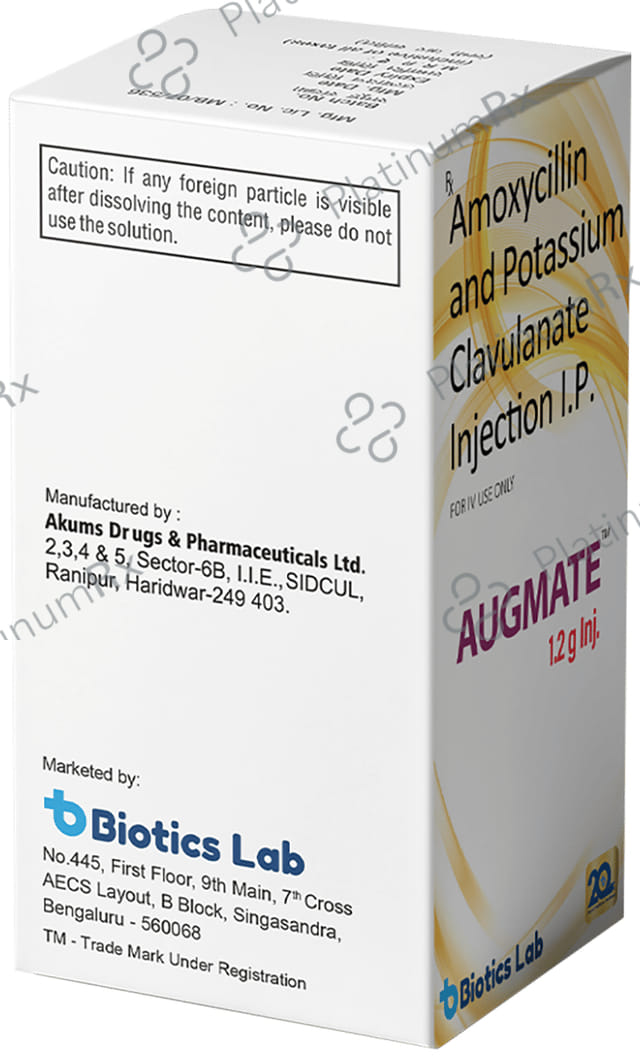 Augmate 1000mg/200mg Injection