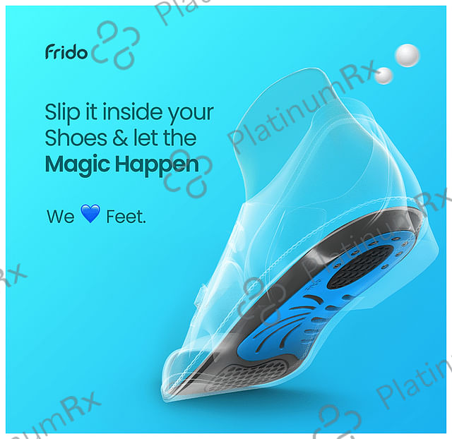 Frido Dual Gel Insoles UK 5-9 2 units