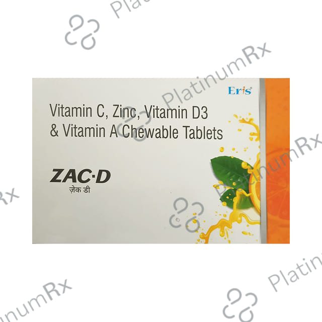 Zac-D Chewable Tablet