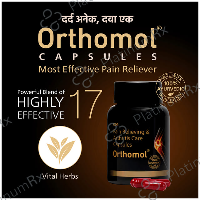 Orthomol Pain Relieving & Arthritis Care Capsule 60 capsules