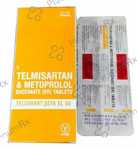 Telismart Beta 40/50mg Tablet XL 10s