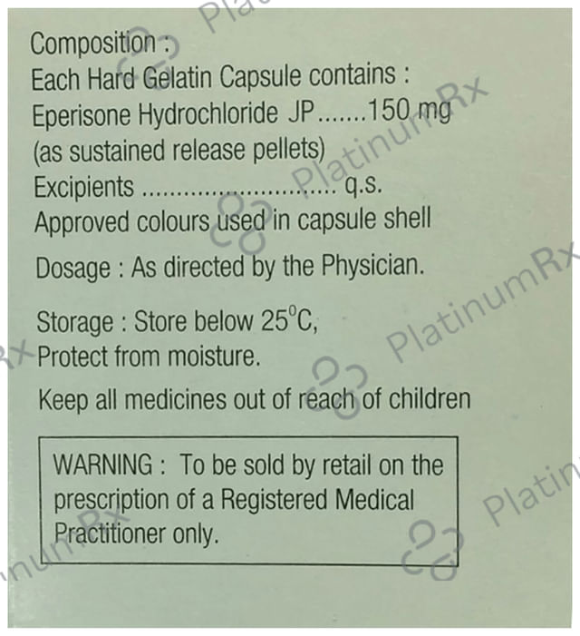 Eprisan SR Capsule 5s