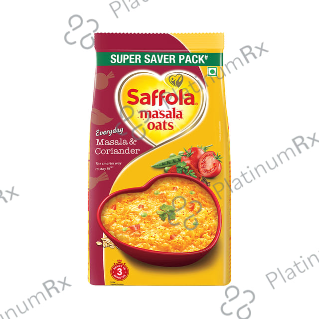 Saffola Masala Oats with High Fibre & Protein - Flavour Masala & Coriander