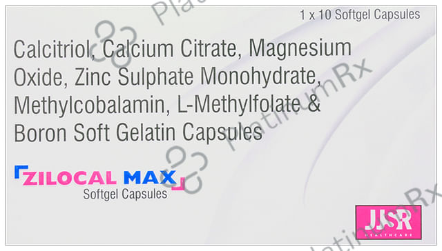 Zilocal Max Softgel Capsule