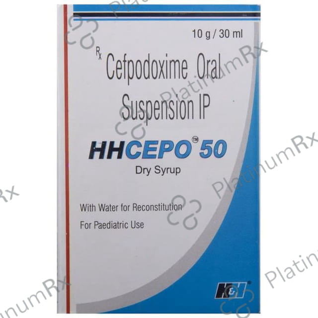 HHCepo 50mg Dry Syrup 30ml
