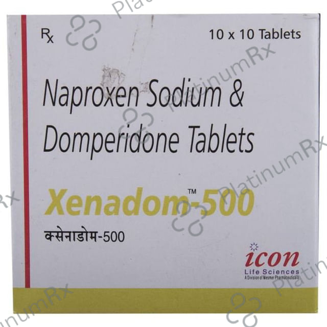 Xenadom 10/500mg Tablet 10s