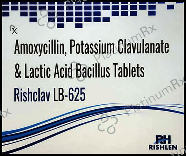Rishclav LB 625 Tablet