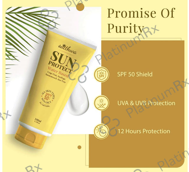 Satthwa Sun Protect SPF 50 PA+++ Cream 100ml