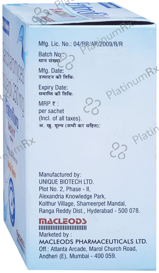 Entroflora 282.5mg Vanilla Sachet 1gm
