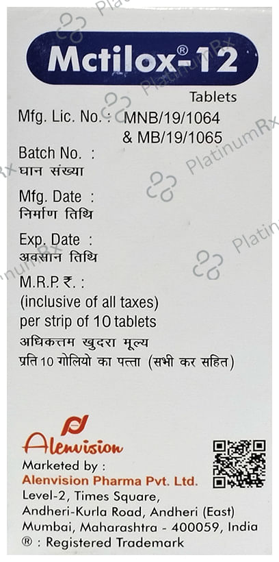 Mctilox 12 Tablet