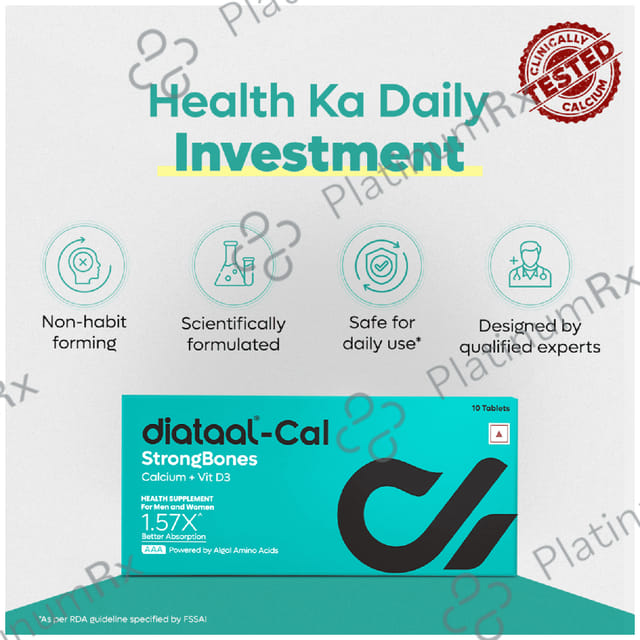 Diataal Cal Tablet 10s