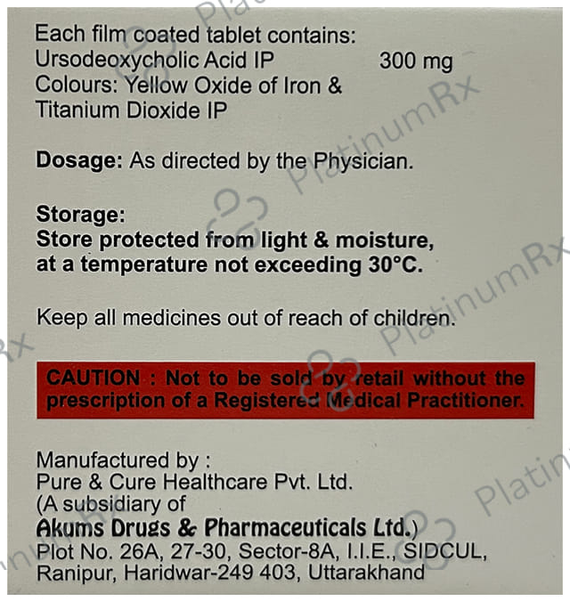 Ursobond 300mg Tablet 10s