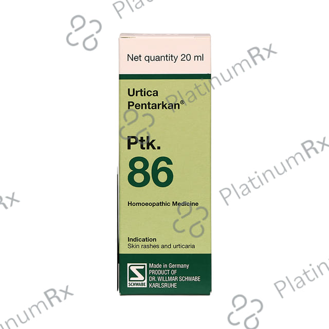 Dr Willmar Schwabe Germany Urtica Pentarkan Ptk. 86 Drop