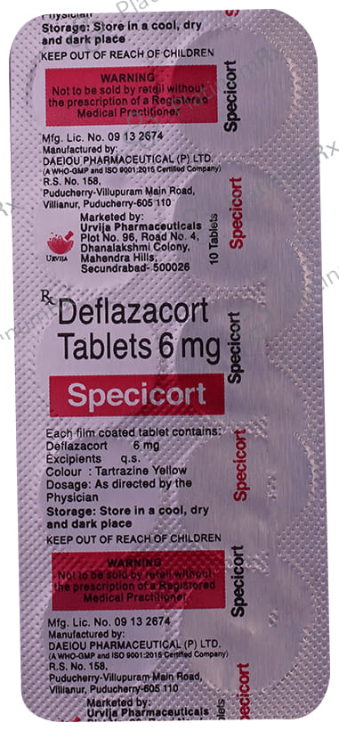 Specicort Tablet