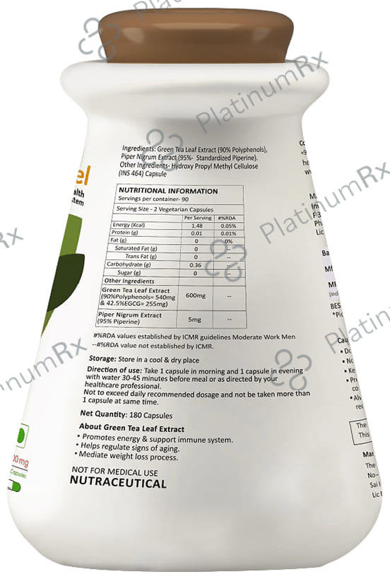 MyFitFuel Green Tea Extract Capsule 180 capsules