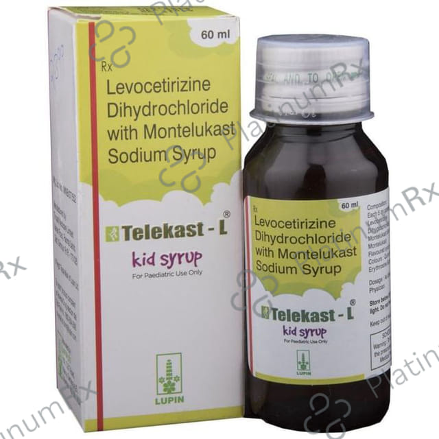 Telekast L Kid 2.5/4mg Syrup 60ml