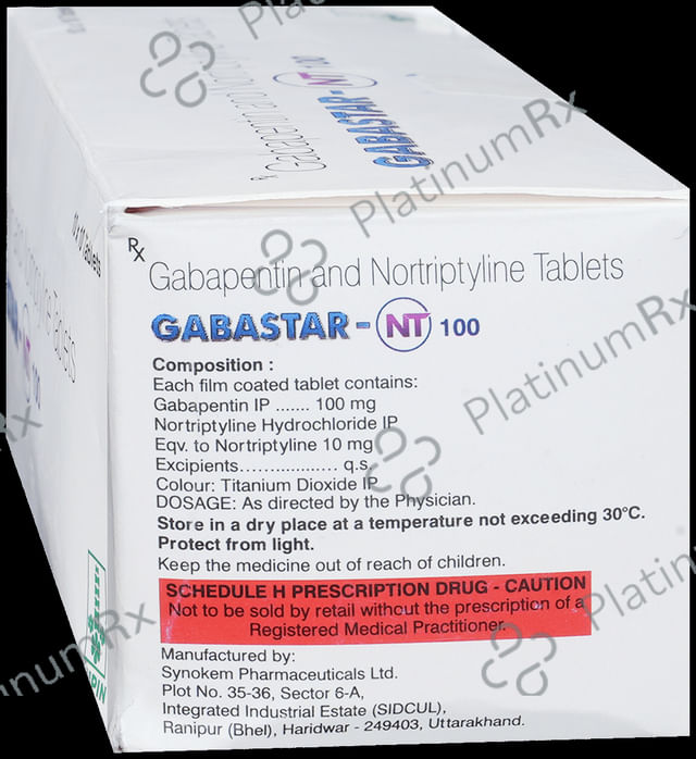 Gabastar NT 100/10mg Tablet 10s