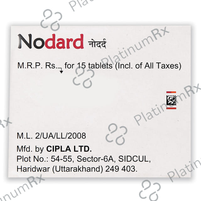 Nodard 100mg Tablet 10s