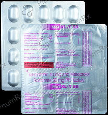 Met XL T 47.5/40mg Tablet 20s