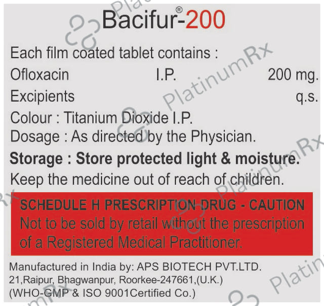 Bacifur 200 Tablet