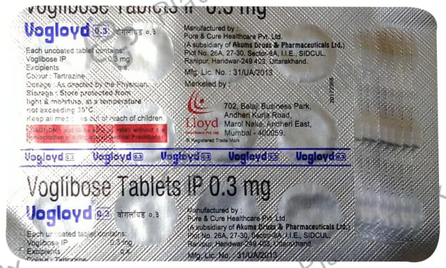 Vogloyd 0.3mg Tablet 15s