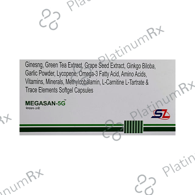 Megasan 5G Softgel Capsule 10s