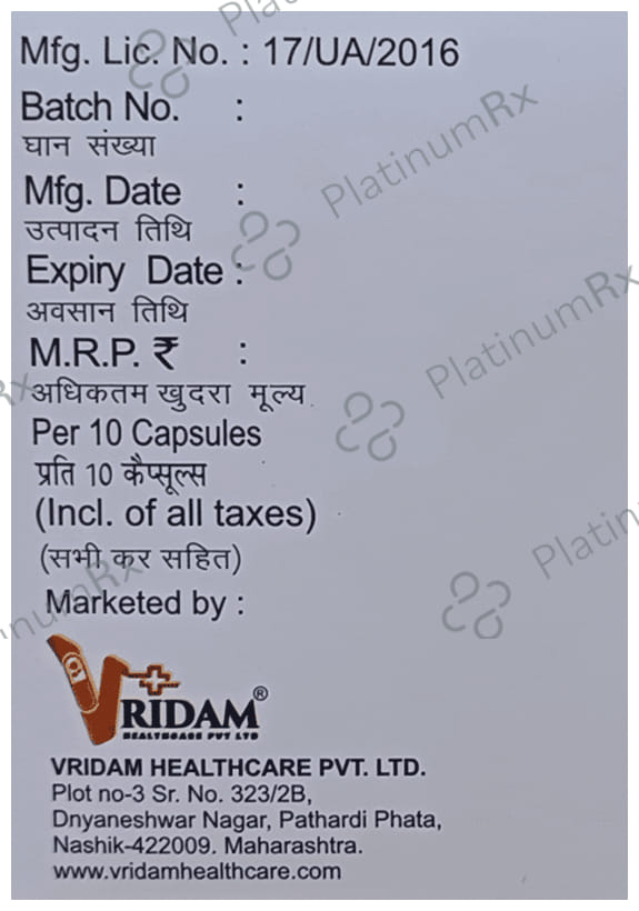 Atodam Gold 20/75/75mg Capsule 10s