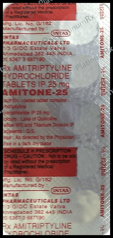 Amitone 25mg Tablet 10s