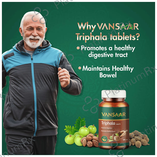 Vansaar Triphala Tablet 60s