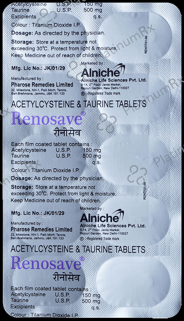 Renosave 150/500mg Tablet 10s