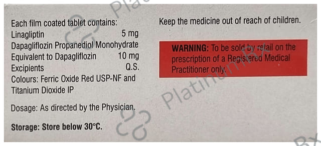 Linabite D 10/5mg Tablet 10s