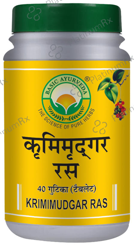 Basic Ayurveda Krimi Mudgar Ras Tablet