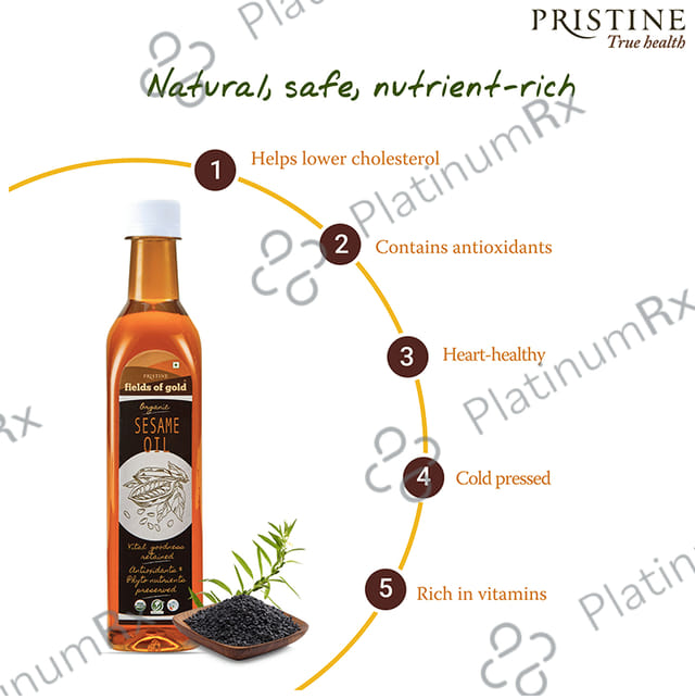 Pristine Organic Sesame Oil