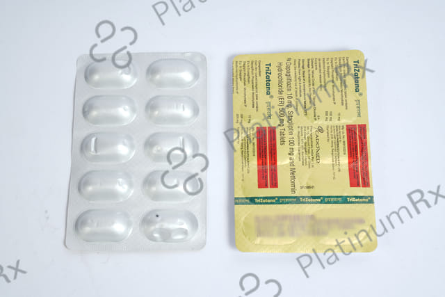 Trizatana 10/500/100mg Tablet 10s