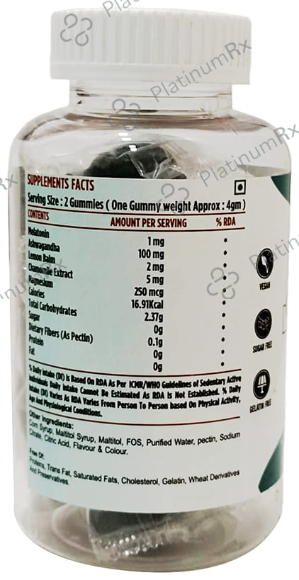 JSN Gelfresh Stress Relief Gummy Blackcurrant