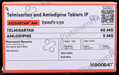 Goodsartan AM 40/5mg Tablet 10s