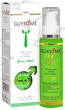 Guysome Intimate Wash for Men Green Apple