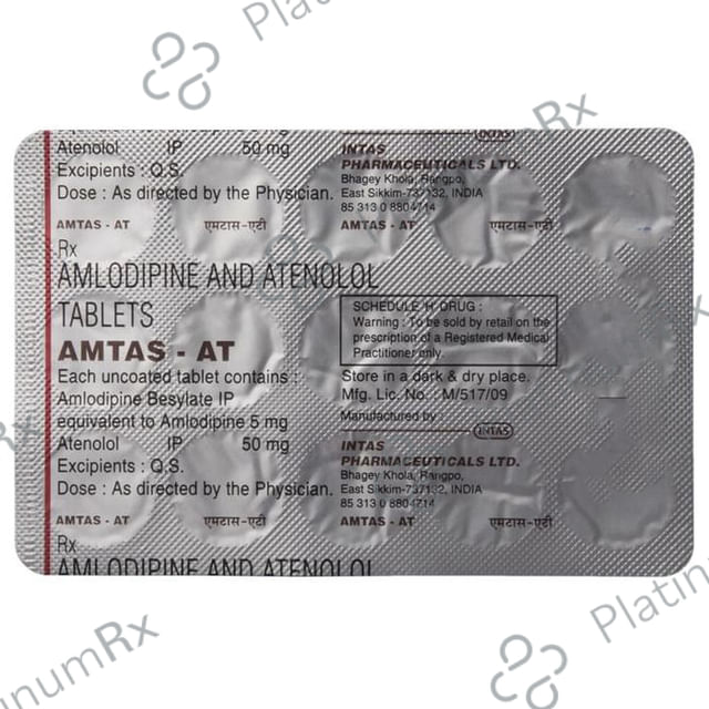 Amtas-AT Tablet 10 Tablet