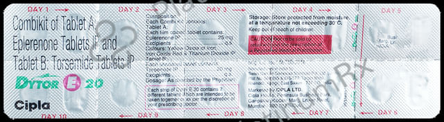 Dytor E 20/25mg Combi Kit 20s